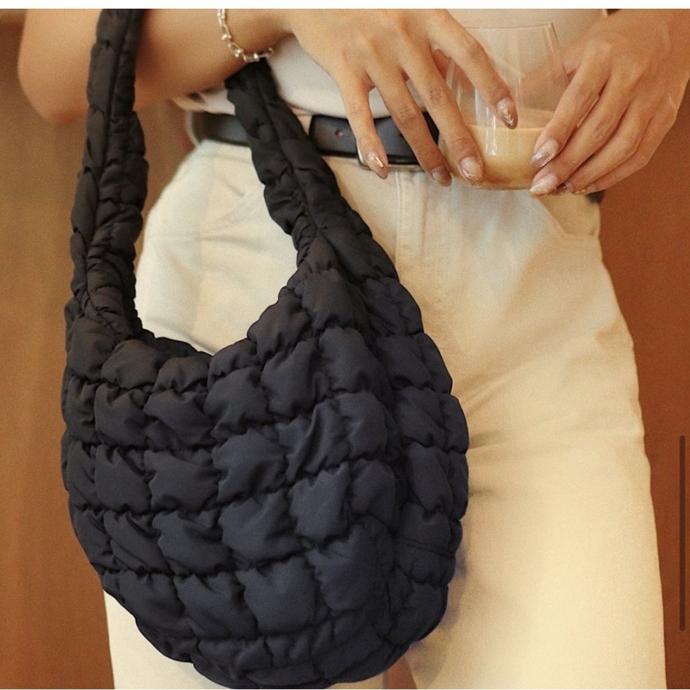 Cos Quilted Puffer Mini Bag in Black. NWOT